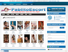 Tablet Screenshot of pablitoescort.com